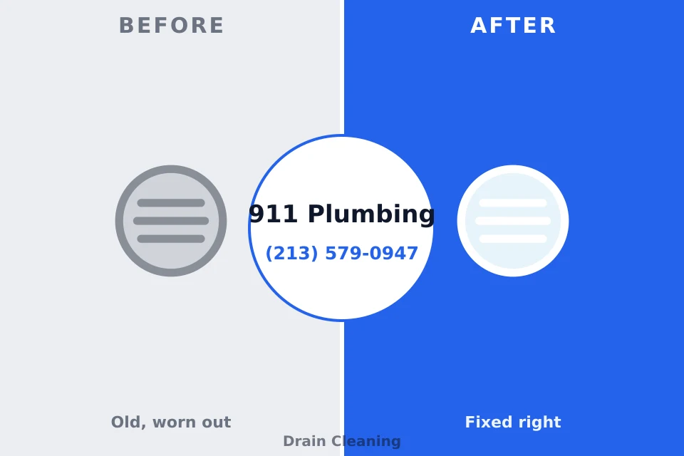 Before and after: plumbing repair Nixon, TX